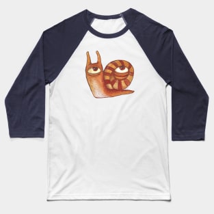 Eyeball Snail Baseball T-Shirt